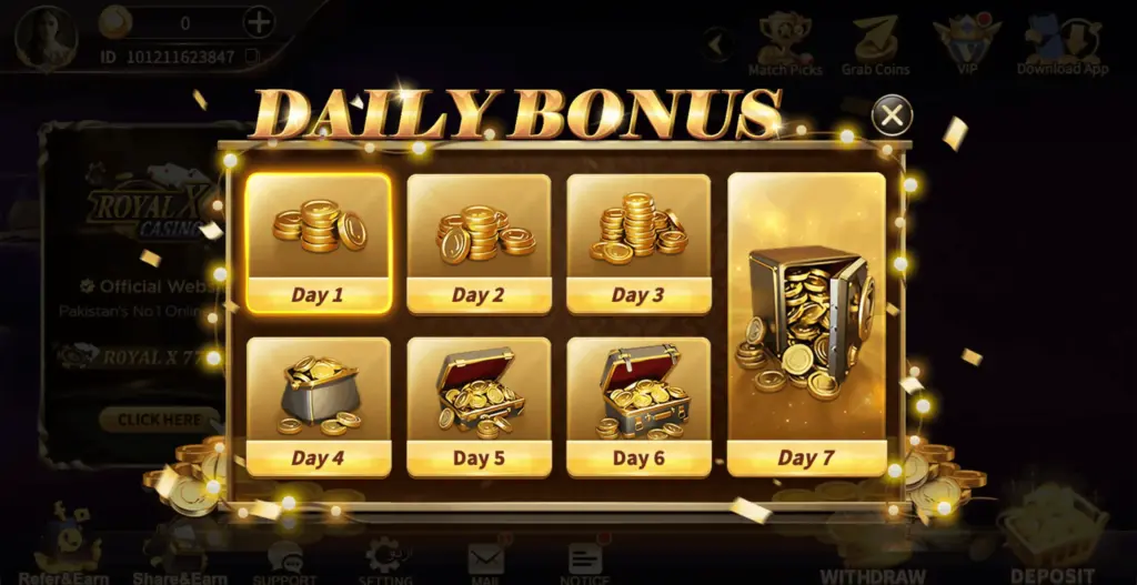 royal x casino bonus